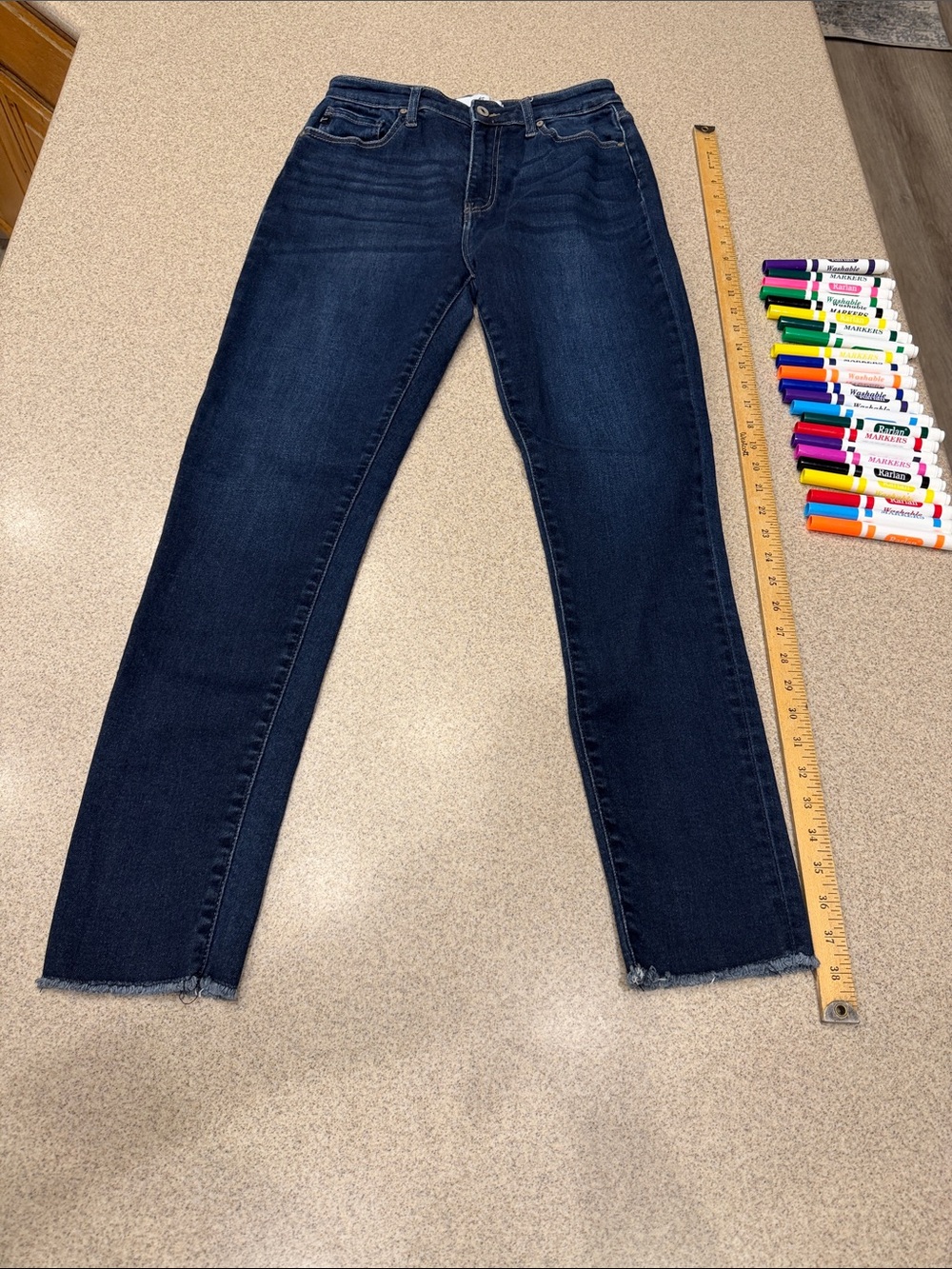KanCan Dark Indigo High-Rise Skinny Leg Jeans size 11/29